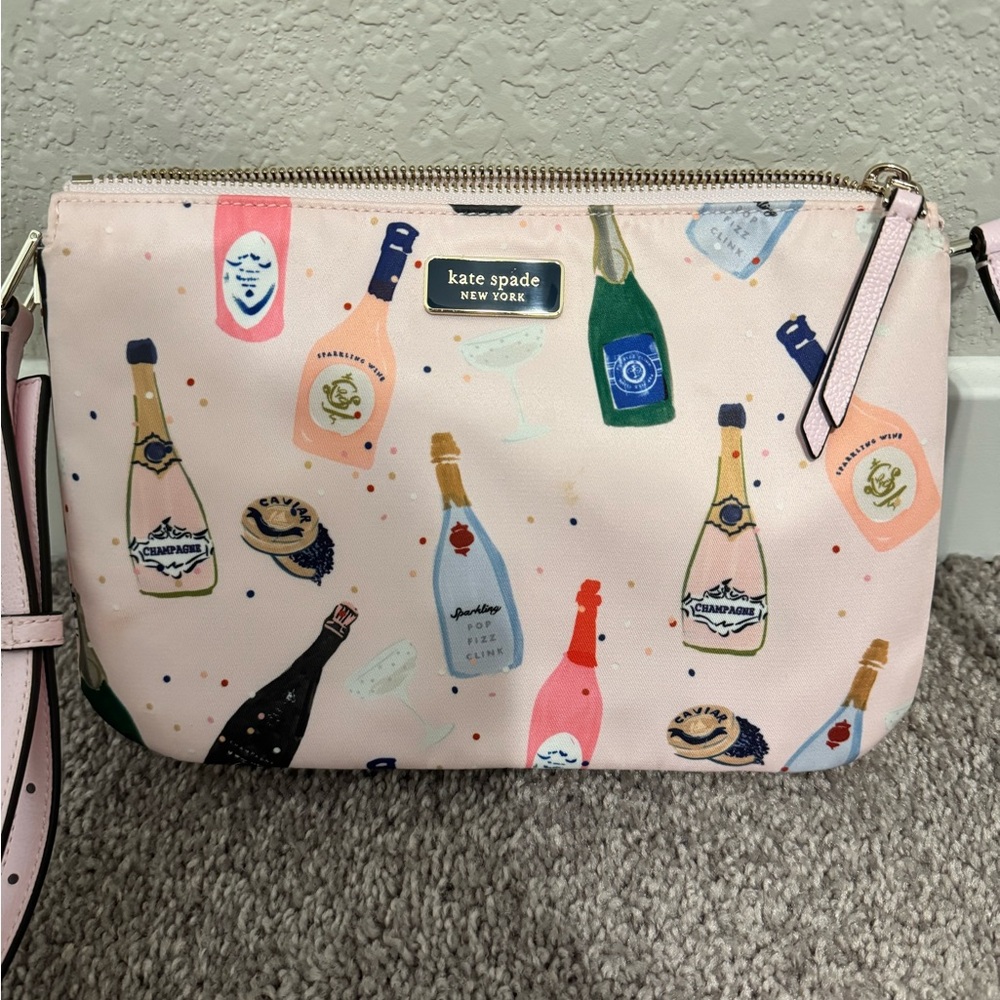 Kate Spade Champagne & Caviar Crossbody